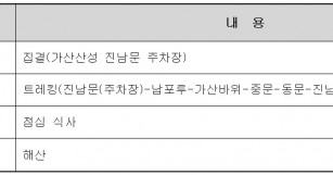 2026-1학기 조합원 화합을 위한 트레킹 행사 안…